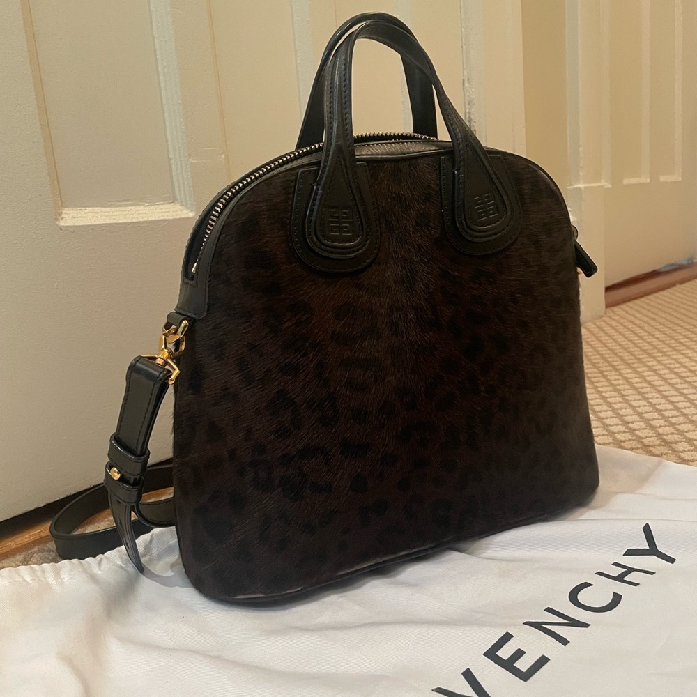 Givenchy Leopard Print Crossbody Handbag - Picture 9 of 16